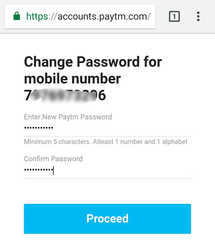 Paytm Ka Password Kaise Banaye