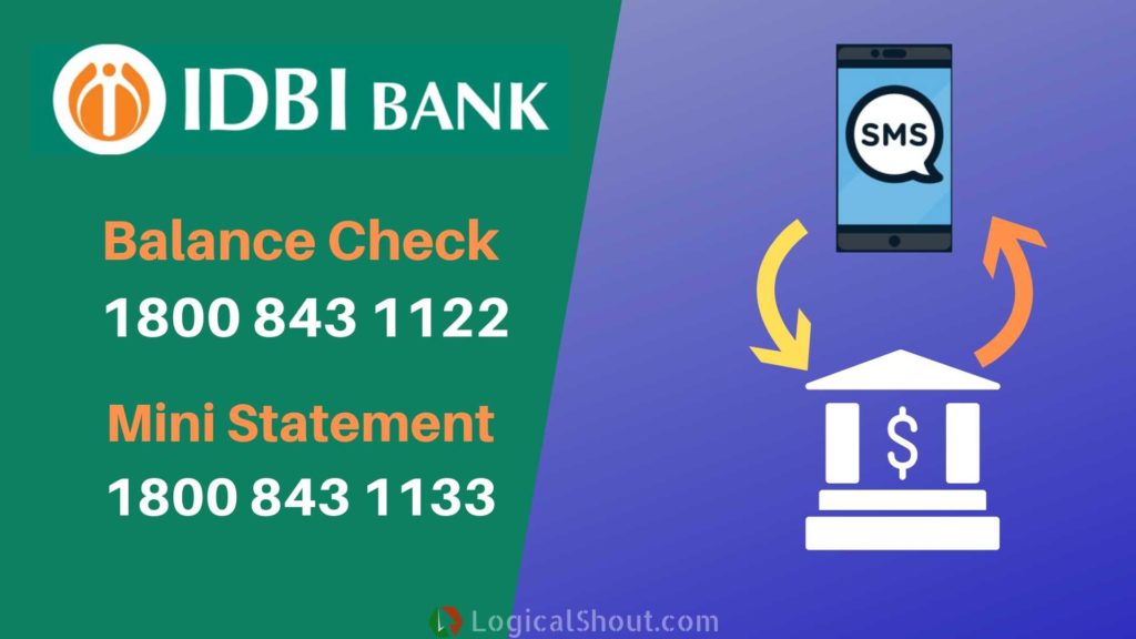 IDBI Bank Balance Check Number