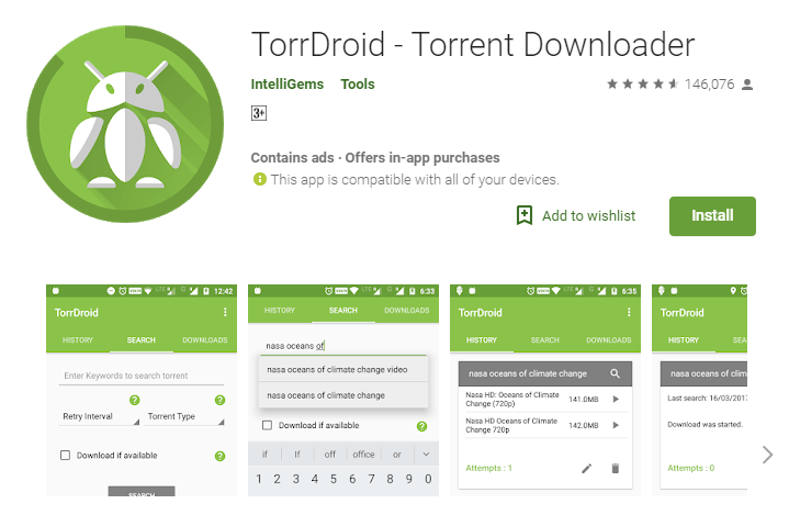 torrdroid app se movie download kare
