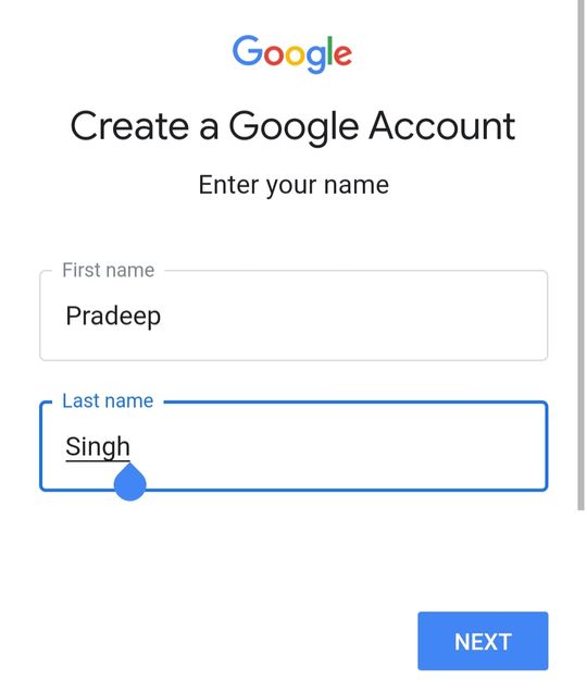 New Gmail ID Create