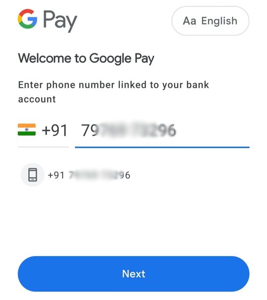 Google Pay Account