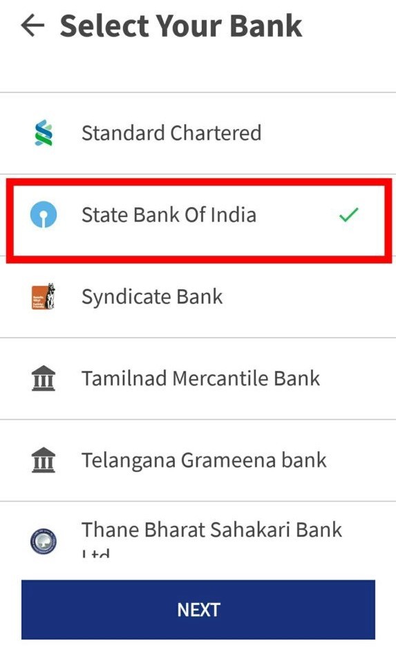 BHIM App Banks List