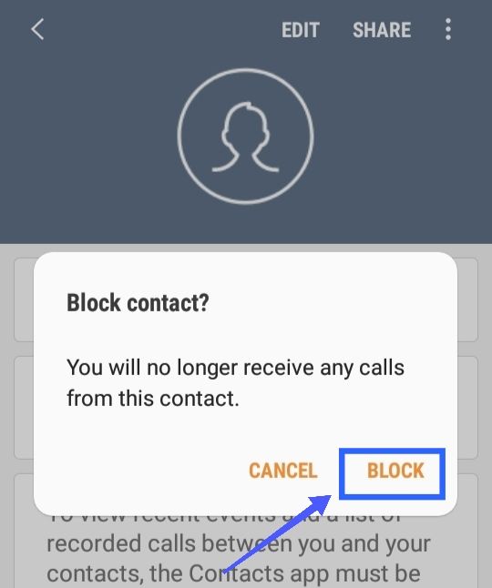 Call Block Setting 3