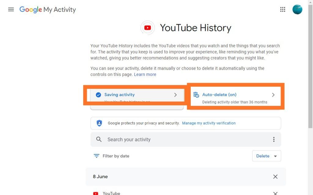 youtube history delete kaise kare computer me 2
