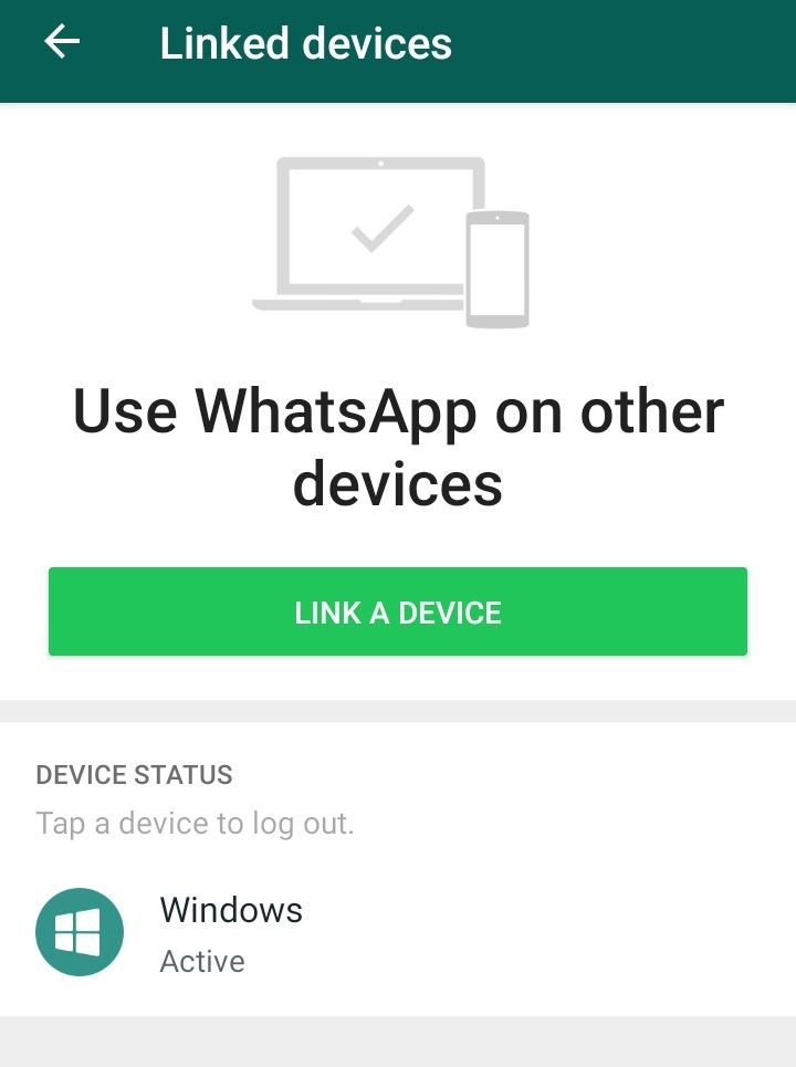 WhatsApp Linked Device