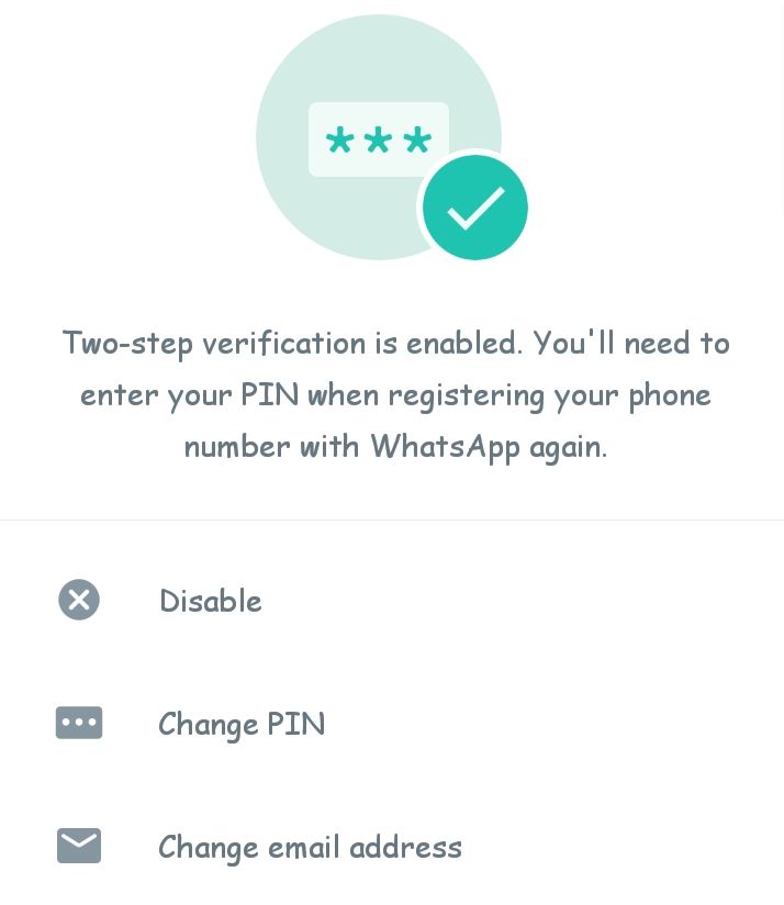 whatsapp Two Step Verification kaise lagaye