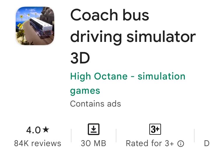 Coach Bus Simulator 3D Bus Wala Game
