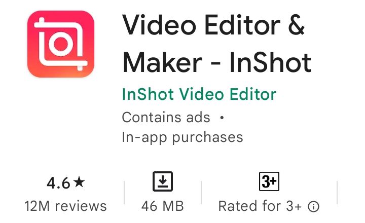 InShot Video Edit Karne Wala App