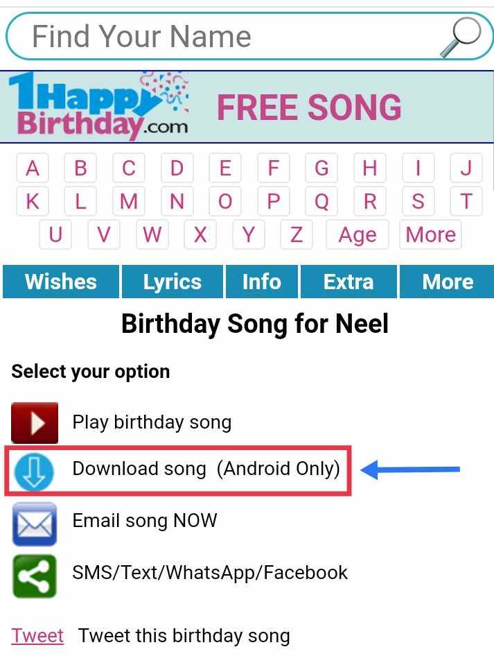 Download Apne Naam Ka Birthday Song