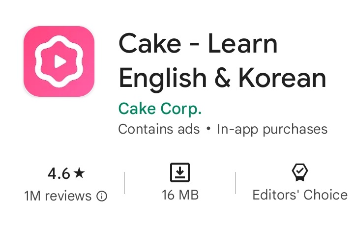 Cake Learn English 