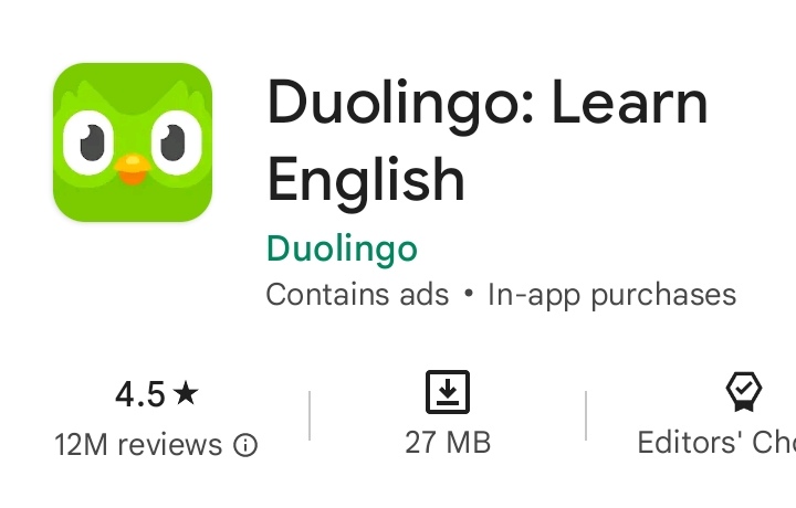 Duolingo English Sikhne Wala App